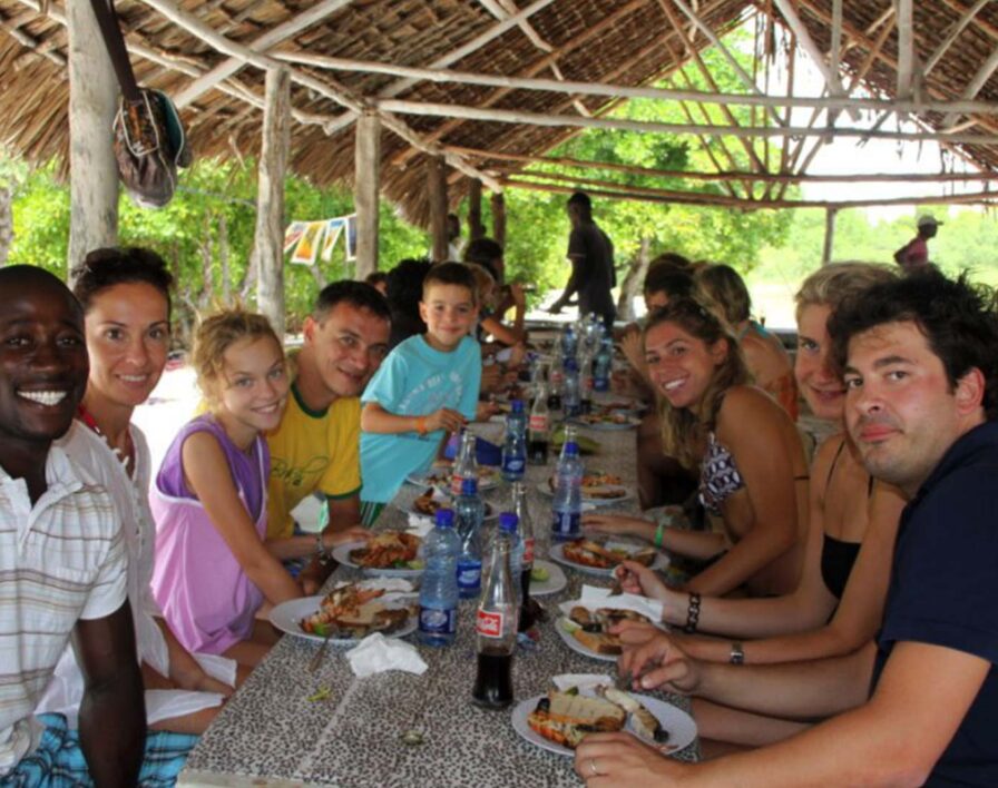 Pranzo a base di pesce e aragosta grigliata Mida Creek
