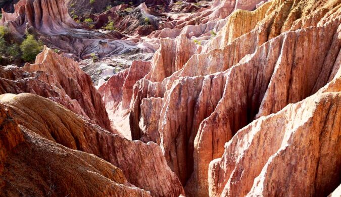 Formazioni rocciose Cucina del Diavolo escursione Marafa Canyon